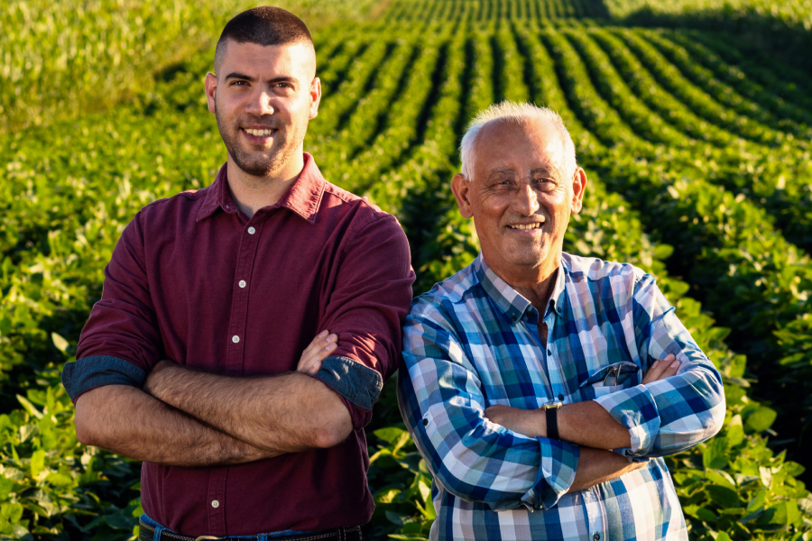 Prácticas de agricultura de conservación en campo